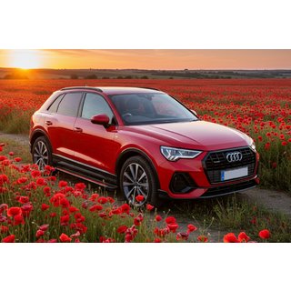 Estribos Laterales Maya Red (2 uds., Aluminio) Audi Q3 2019–2025 foto 1