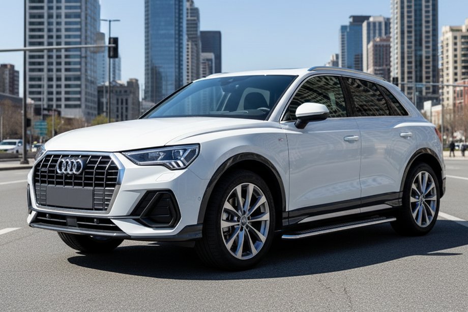 Audi Q3 2019–2025 Estribos Laterales Maydos V2 (2 uds., Aluminio) Image