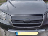 Hyundai Santa Fe 2 2006-2012 Rejilla de invierno 2005-2010 (superior) foto 4