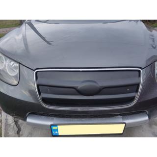 Rejilla de invierno 2005-2010 (superior) Hyundai Santa Fe 2 2006-2012 foto 4