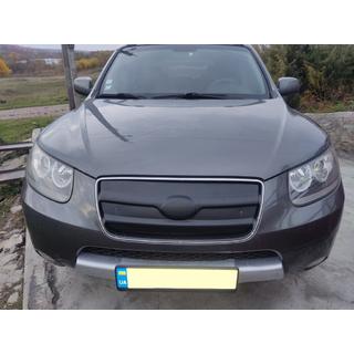 Rejilla de invierno 2005-2010 (superior) Hyundai Santa Fe 2 2006-2012 foto 2
