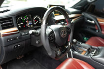 Lexus GX460 2009-2023 Volante anatómico completo (carbono) foto 3