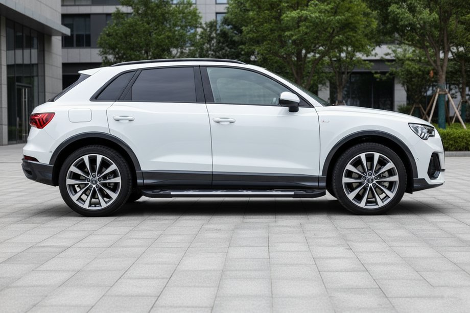 Audi Q3 2019–2025 Estribos Laterales Sunrise (2 uds., Aluminio) Image