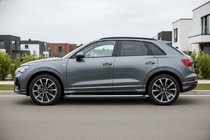 Audi Q3 2019–2025 Estribos Laterales Tayga Grey (2 uds., Aluminio) foto 1