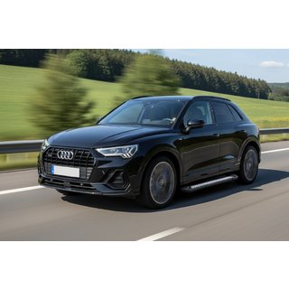 Estribos Laterales Vision New Black (2 uds., Aluminio) Audi Q3 2019–2025 foto 1