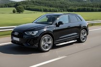 Audi Q3 2019–2025 Estribos Laterales Mevsim Grey (2 uds., Aluminio) foto 1