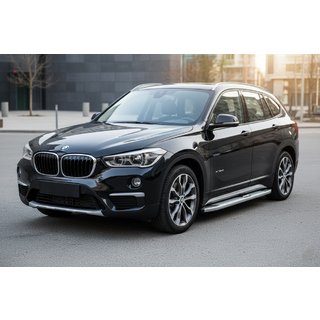 Estribos Laterales Mevsim Grey (2 uds., Aluminio) BMW X1 F48 2015-2022 foto 1
