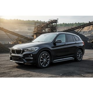 Estribos Laterales Bosphore Black (2 uds., Aluminio) BMW X1 F48 2015-2022 foto 1