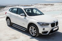 BMW X1 F48 2015-2022 Estribos Laterales Maya V1 (2 uds., Aluminio) foto 1