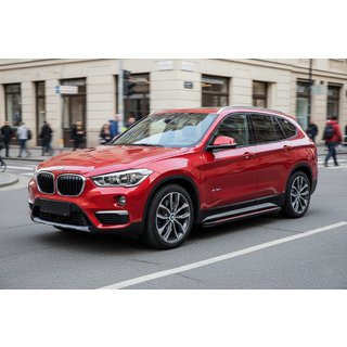 Estribos Laterales Maya Red (2 uds., Aluminio) BMW X1 F48 2015-2022 foto 1