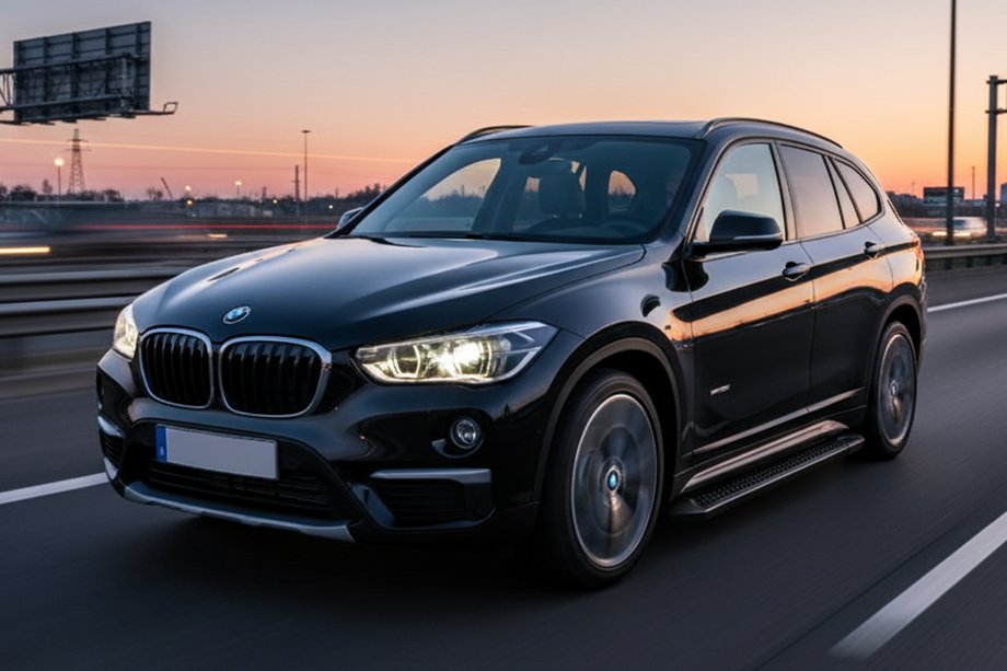 BMW X1 F48 2015-2022 Estribos Laterales Allmond Black (2 uds., Aluminio) Foto 1