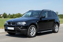 BMW X3 E83 2003-2010 Estribos Laterales Bosphore Grey (2 uds., Aluminio) foto 1