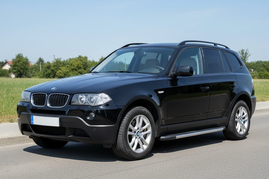 BMW X3 E83 2003-2010 Estribos Laterales Bosphore Grey (2 uds., Aluminio) Image