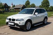 BMW X3 E83 2003-2010 Estribos Laterales Maya V2 (2 uds., Aluminio) foto 1