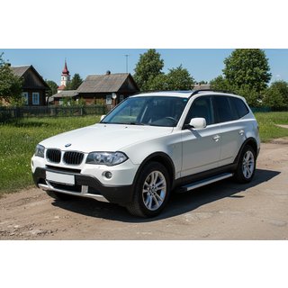 Estribos Laterales Maya V2 (2 uds., Aluminio) BMW X3 E83 2003-2010 foto 1