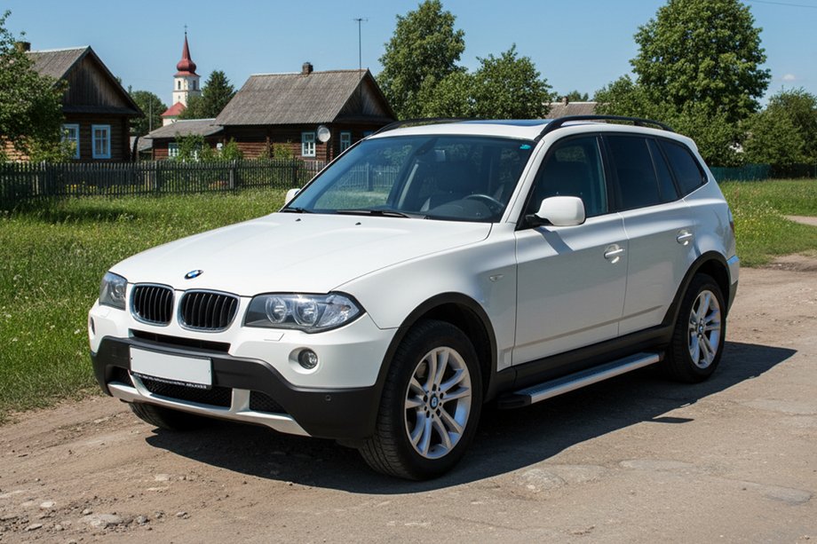 BMW X3 E83 2003-2010 Estribos Laterales Maya V2 (2 uds., Aluminio) Image