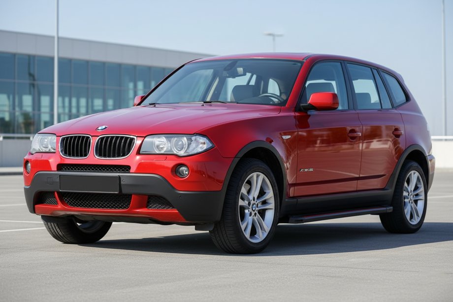BMW X3 E83 2003-2010 Estribos Laterales Maya Red (2 uds., Aluminio) Image