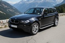 BMW X3 E83 2003-2010 Estribos Laterales Tayga Grey (2 uds., Aluminio) foto 1