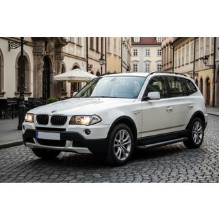Estribos Laterales Vision New Grey (2 uds., Aluminio) BMW X3 E83 2003-2010 foto 1