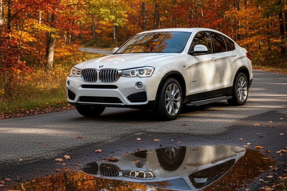 BMW X4 F26 2014-2018 Estribos Laterales Bosphore Grey (2 uds., Aluminio) Image