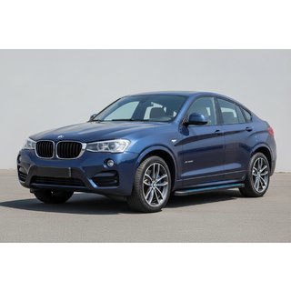 Estribos Laterales Maya Blue (2 uds., Aluminio) BMW X4 F26 2014-2018 foto 1