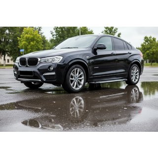 Estribos Laterales Line (2 uds., Aluminio) BMW X4 F26 2014-2018 foto 1