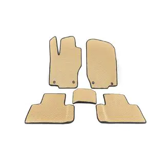 Alfombrillas EVA (5 plazas, beige)