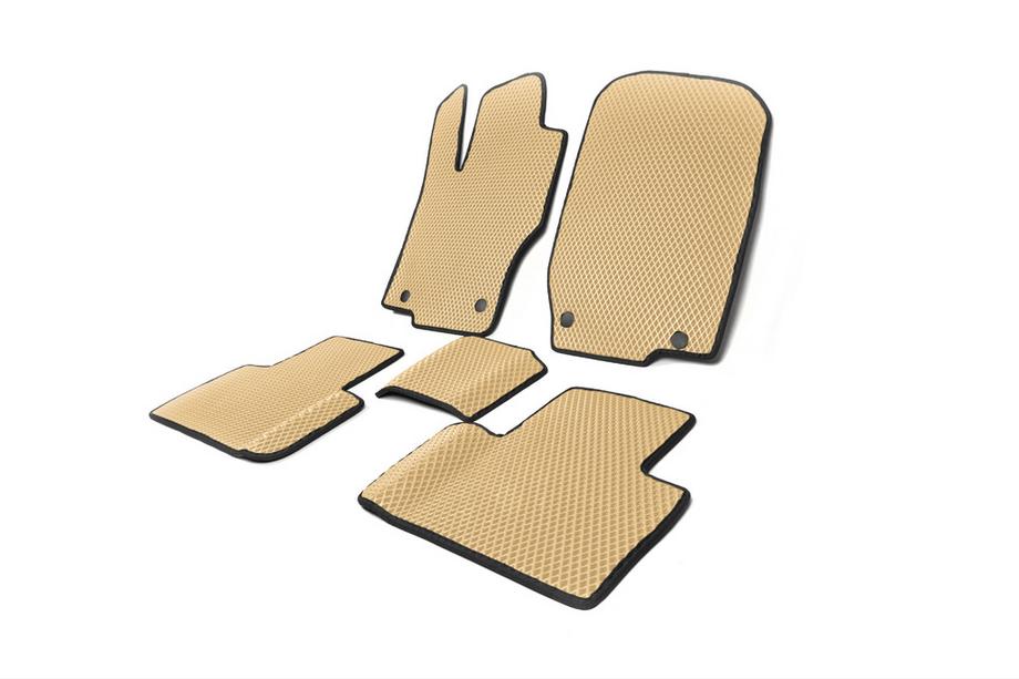 Mercedes GL class X164 2006-2012 Alfombrillas EVA (5 plazas, beige) Foto 2