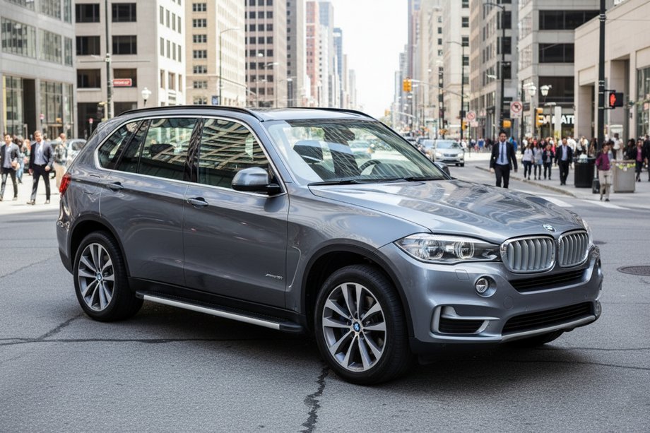 BMW X5 F15 2013-2018 Estribos Laterales Maya V1 (2 uds., Aluminio) Foto 1