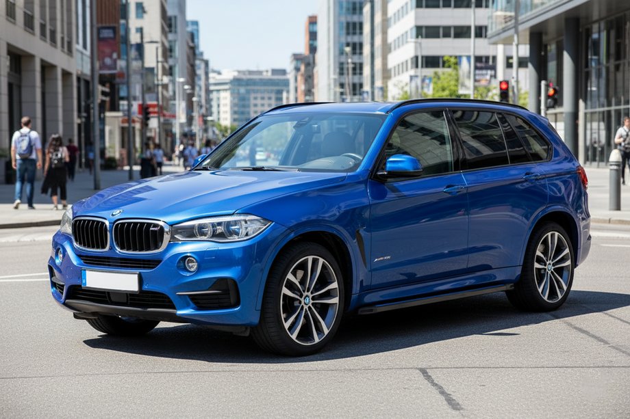 BMW X5 F15 2013-2018 Estribos Laterales Maya Blue (2 uds., Aluminio) Image