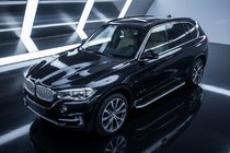 BMW X5 F15 2013-2018 Estribos Laterales Tayga Grey (2 uds., Aluminio) foto 1