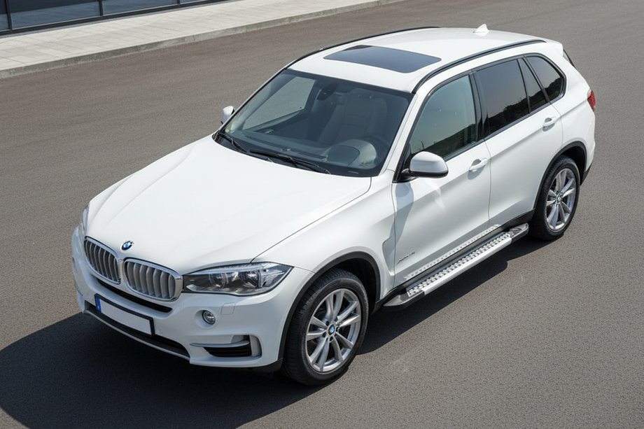 BMW X5 F15 2013-2018 Estribos Laterales Vision New Grey (2 uds., Aluminio) Image