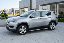 Jeep Compass 2016- Estribos Laterales Bosphore Grey (2 uds., Aluminio) foto 1