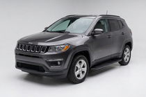 Jeep Compass 2016- Estribos Laterales Bosphore Black (2 uds., Aluminio) foto 1