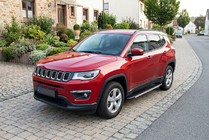 Jeep Compass 2016- Estribos Laterales Duru (2 uds., Aluminio) foto 1