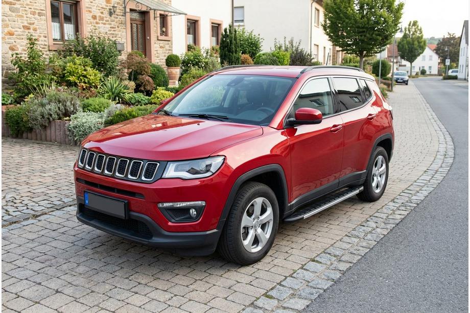 Jeep Compass 2016- Estribos Laterales Duru (2 uds., Aluminio) Image