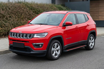 Jeep Compass 2016- Estribos Laterales Maya Red (2 uds., Aluminio) foto 1