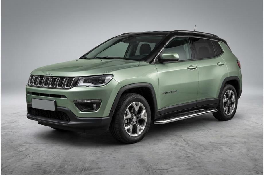 Jeep Compass 2016- Estribos Laterales Maydos V1 (2 uds., Aluminio) Image