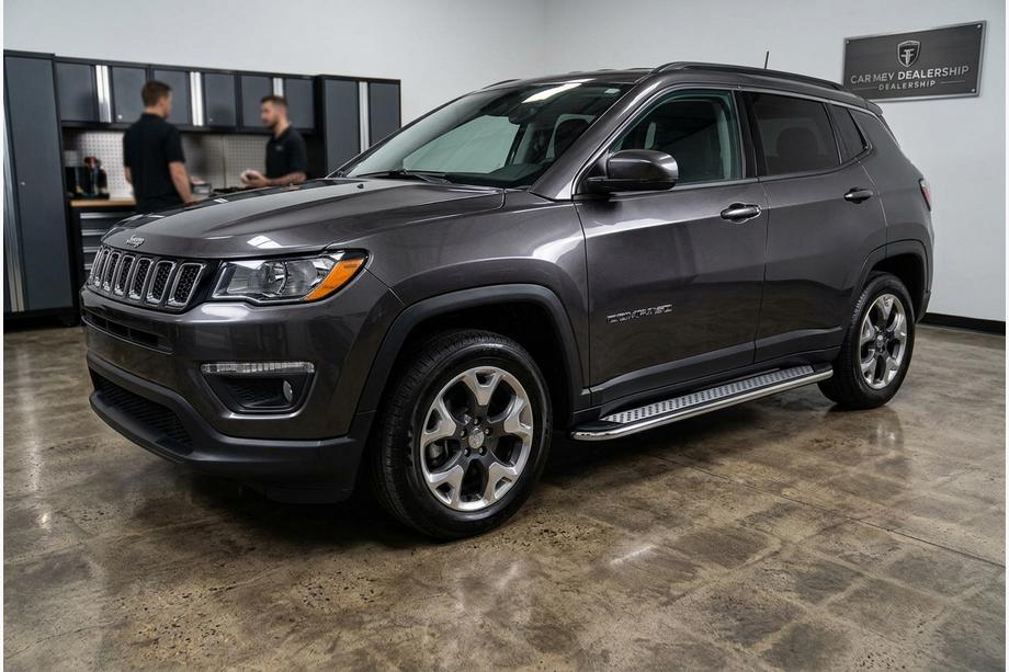 Jeep Compass 2016- Estribos Laterales Maydos V2 (2 uds., Aluminio) Image