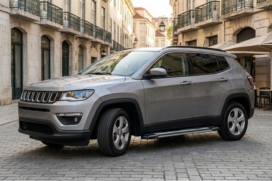 Jeep Compass 2016- Estribos Laterales Rainbow (2 uds., Aluminio) Image