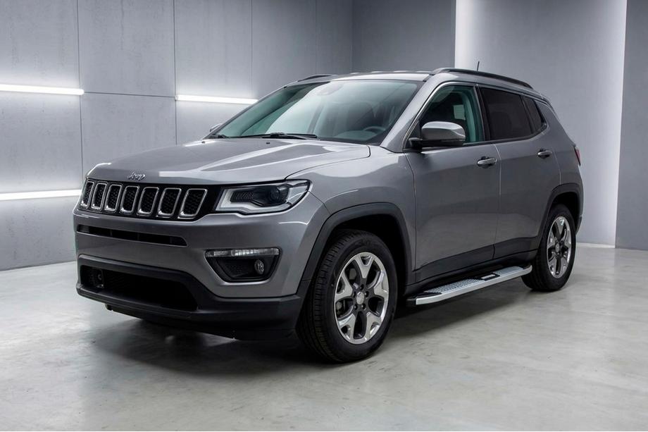 Jeep Compass 2016- Estribos Laterales Mevsim Grey (2 uds., Aluminio) Image