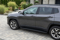 Jeep Compass 2016- Estribos Laterales Allmond Black (2 uds., Aluminio) foto 1