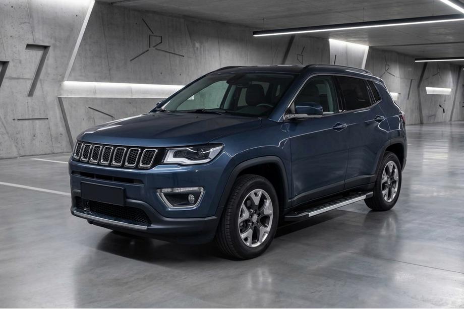Jeep Compass 2016- Estribos Laterales RedLine (2 uds., Aluminio) Image