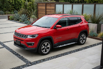 Jeep Compass 2016- Estribos Laterales Sunrise (2 uds., Aluminio) foto 1