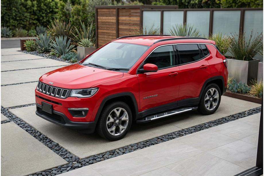 Jeep Compass 2016- Estribos Laterales Sunrise (2 uds., Aluminio) Image