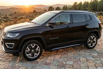 Jeep Compass 2016- Estribos Laterales Vision New Black (2 uds., Aluminio) foto 1