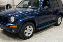 Jeep Cherokee/Liberty 2002-2007 Estribos Laterales Maya Blue (2 uds., Aluminio) foto 1