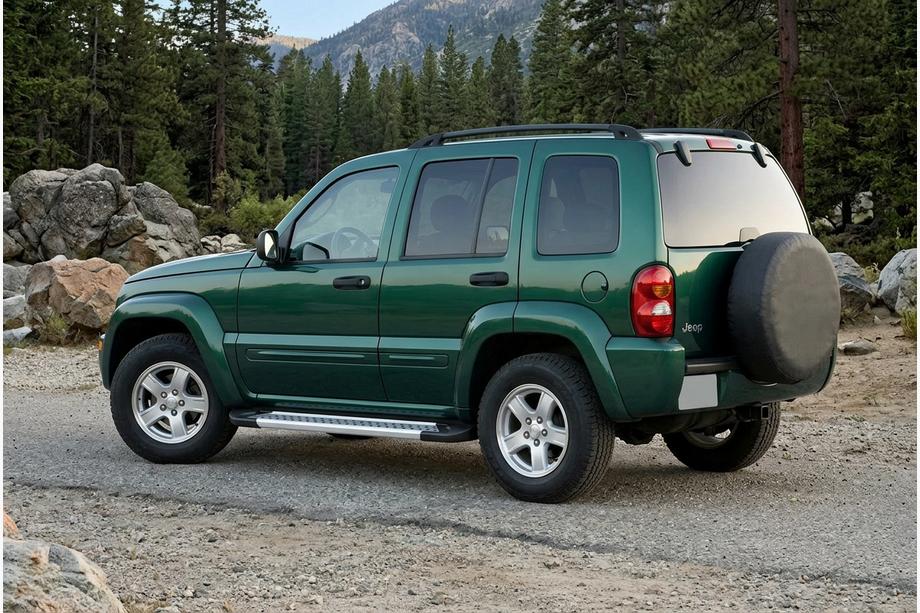 Jeep Cherokee/Liberty 2002-2007 Estribos Laterales Vision New Grey (2 uds., Aluminio) Foto 1