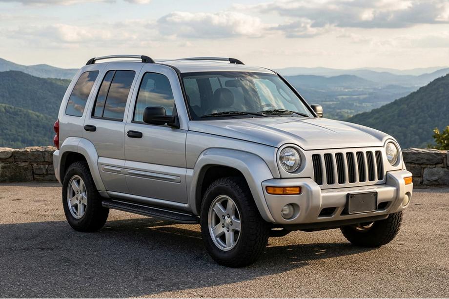 Jeep Cherokee/Liberty 2002-2007 Estribos Laterales Boshpore Black (2 uds., Aluminio) Foto 1