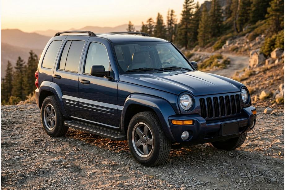 Jeep Cherokee/Liberty 2002-2007 Estribos Laterales Allmond Black (2 uds., Aluminio) Foto 1